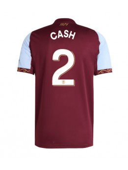 Billige Aston Villa Matty Cash #2 Hjemmedrakt 2025-26 Kortermet